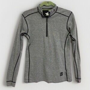 Polarmax Women’s Acclimate Dry Technical Shirt Base Layer Quarter Zip Pullover L
